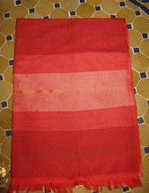Moroccan scarf - Moroccan silk red scarf - Moroccan cactus silk sabra scarves - £42.42 GBP