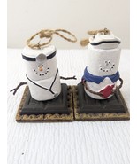 S&#39;MORES Ornaments set 2 Doctor &amp; Nurse DR Midwest Seasons Cannon Fall - $37.04 CAD