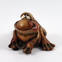 Beasties of the Kingdom Frog Figurine Resin Vintage - $15.99
