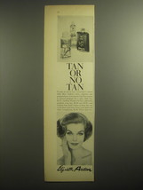 1959 Elizabeth Arden Advertisement - Sun Tan Lotion, Ardena Suntan Oil - £14.77 GBP