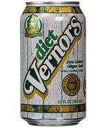 Vernor&#39;s Ginger Ale Diet, 12 oz Can (Pack of 12) by Vernor&#39;s - $35.54 CAD