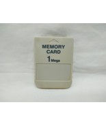 Sony PlayStation 1 1MB White Memory Card - $12.19 CAD
