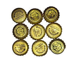 Lot of 9 Bottle Caps S Martinellis Best Apple Cider &amp; Gold Medal Sparkli... - £4.79 GBP