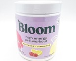 Bloom High Energy Pre Workout Raspberry Lemonade 30 Servings Exp 6/25 - $42.00