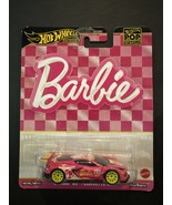 Hot Wheels Premium Barbie 65th Corvette C8.R Pop Culture Real Riders New... - $12.50