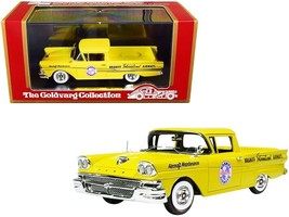 1958 Ford Ranchero Aircraft Maintenance Car Yellow &quot;Braniff International Airwa - £100.88 GBP