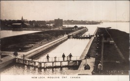 Vintage New Dock Bridge View Iroquois Ontario Canada Antique Posted Post... - $14.72