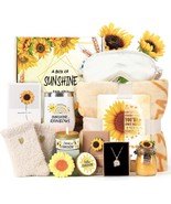 Sending Sunshine Gift 11Pcs Sunflower Gifts for Women Care Package Birth... - £62.00 GBP