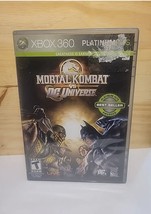 Mortal Kombat Vs. DC Universe Microsoft Xbox 360 CIB Clean Tested Working - £10.56 GBP