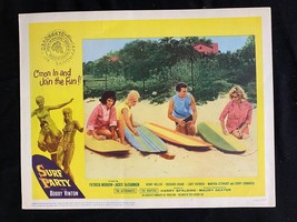 Surf Party 11&quot;x14&quot; Lobby Card 1964 Bobby Vinton - £38.76 GBP