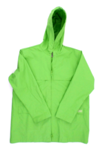L.L. Bean Women&#39;s Raincoat L Large Petite Pea Green - $42.08