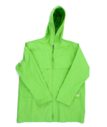 L.L. Bean Women&#39;s Raincoat L Large Petite Pea Green - $57.55 CAD