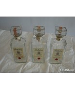 One (1) Vintage BALLANTINE&#39;S Scotch Whiskey Glass Empty Bottles 4/5 Quart - $49.95