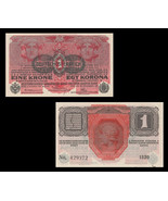 Austria P49, 1 Krone, 1916, Oesterreichisch-ungarische Bank, womens head... - $4.88