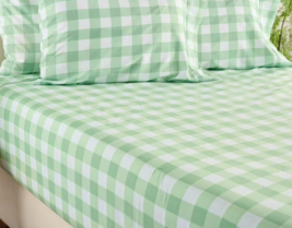 1-PC Twin Buffalo Check Fitted Sheet by Room Essentials Country Farmhous... - $332.26 MXN