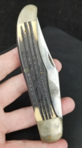 large Queen Steel USA pocket knife #44 5 1/4&quot; 1970&#39;s single blade - $79.99