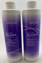 Joico Color Balance Purple Shampoo &amp; Conditioner 33.8 fl oz Duo - £30.46 GBP
