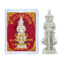 Thao Wessuwan Giant God Talisman Thai Amulet Sacred Magic Statue with box - £15.79 GBP