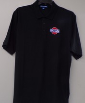 Datsun Old Logo Embroidered Mens Polo Shirt XS-6XL, LT-4XLT 510 B210 Nissan New - $28.49+