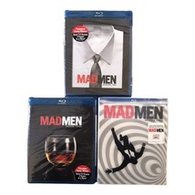 Mad Men: Season 2 Season 3 &amp; Season 4 AMC Blu-Ray Disc Sets Sealed New - £22.15 GBP