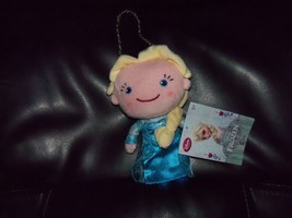 Disney Store Frozen Elsa Plush Doll Coin Purse With Chains 7&quot; New - £22.29 GBP
