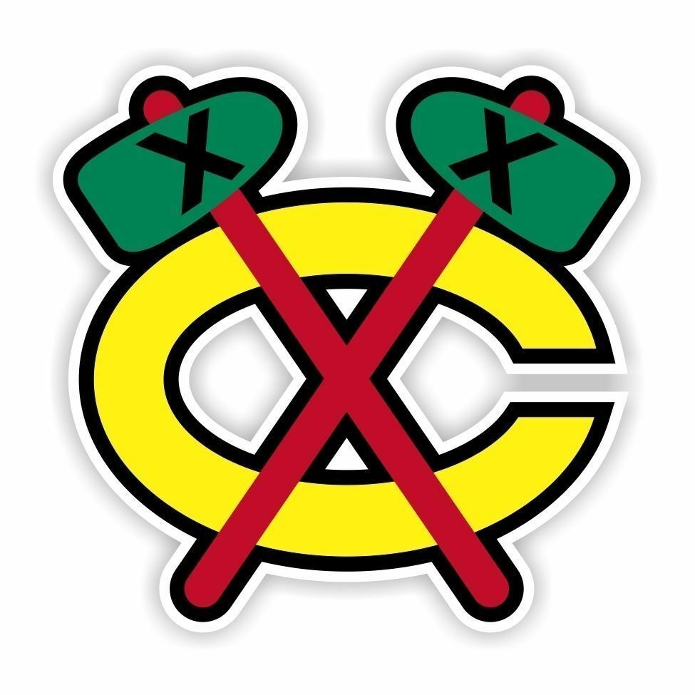 Chicago Blackhawks Old Emblem Precision Cut  Decal / Sticker - $3.95+