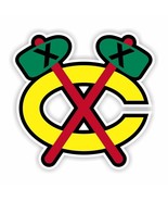 Chicago Blackhawks Old Emblem Precision Cut  Decal / Sticker - £3.17 GBP+