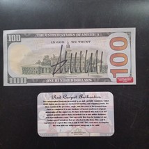 President Donald Trump Signed Autographed $100.00 Prop Note w/COA - $179.00