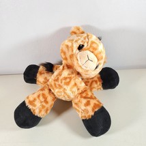 Giraffe Plush with Sound Stuffed Animal Fiesta 9&quot; Brown Black - $12.45