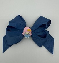 Blue Navy Sanrio My Melody 4” Hair Clip Bow Kiki Hello Kitty - £4.64 GBP