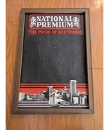 1984 National Premium Bière Pride Of Baltimore Menu Tableau Noir Signe 2... - $292.04 CAD