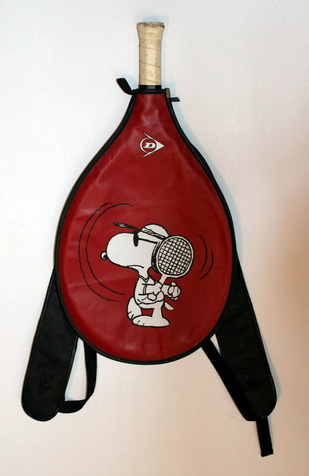 Primary image for Dunlop Kids 19" Snoopy Tennis Racket & Dunlop Backpack-Style Case Peanuts