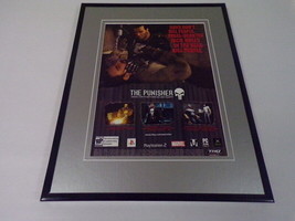The Punisher 2005 PS2 XBox Framed 11x14 ORIGINAL Advertisement - £27.68 GBP