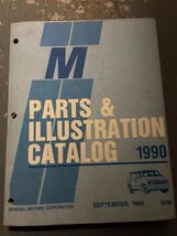 1990 Chevrolet Astro Et GMC Safari M Van Parties Livre Illustré Catalogue OEM - $34.45