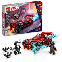 LEGO Marvel Spider-Man Miles Morales Vs. Morbius Building Toy, Super Her... - $54.00