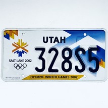 2002 United States Utah Olympic Winter Games Passenger License Plate 328S5 - $21.77