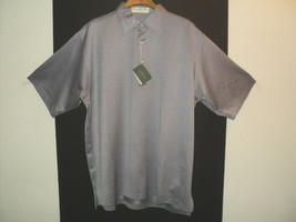 NEW Fairway &amp; Greene Golf Shirt Sz XL Essex Jacquard Wedgewood Short Sleeves CVS - £22.93 GBP