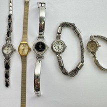 Ladies Quartz Watch Lot Peugeot Le Jaye Badavici Untested Vtg - $39.59