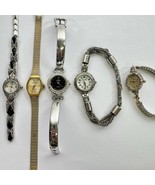 Ladies Quartz Watch Lot Peugeot Le Jaye Badavici Untested Vtg - $54.31 CAD