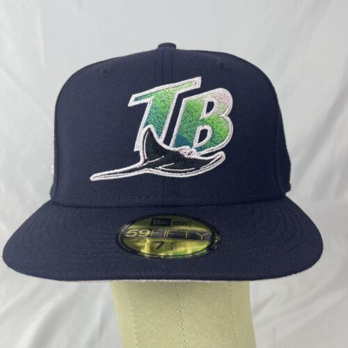Tampa Bay Devil Rays 1998 Inaugural Patch 10 Season Patch New Era 7 1/4 ... - $18.66