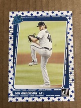 Ian Anderson 2021 Donruss Independence Day Rated Rookie RC - £3.98 GBP