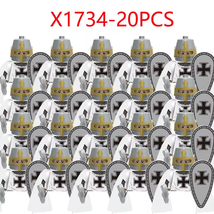 20PCS Military Building Blocks Medieval Times Roman Solider Figures Toys X1734 - $29.99