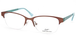 New Candie&#39;s CA106 050 Brown Eyeglasses Glasses Frame 50-18-135 B36mm - £38.32 GBP
