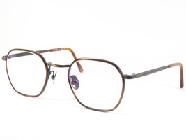 Dieter Funk Grendel As Tortoise /ANTIQUE Gold Bronze Eyeglasses 50-22-142mm - £176.00 GBP