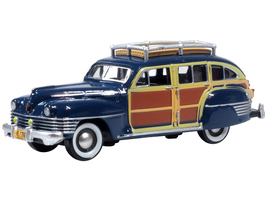 1942 Chrysler Town &amp; Country Woody Wagon South Sea Blue with Wood Panels and Roo - £21.53 GBP