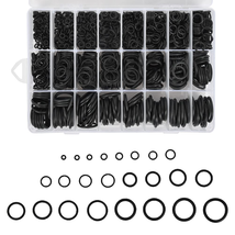 1200Pcs O Ring Kit 24 Sizes O Rings Assortment Rubber O-Ring Sealing Gasket Wash - £12.88 GBP