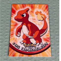 Vintage Pokemon TV Animation Series Card #05 Charmeleon -Black Topps-(1999) - £7.79 GBP