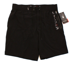 Spyder Swim Black Brief Lined 8.5&quot; Swim Trunks Board Shorts Men&#39;s  XXL - £54.37 GBP