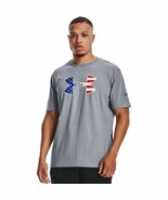 Mens Under Armour UA Freedom Big Logo S/S T-Shirt - XL/Large/Medium - NWT - $30.13 CAD