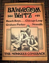 XRARE 1977 Ballroom Blitz! 21 rock/punk magazine: Monkees comeback, Beach Boys - $43.56